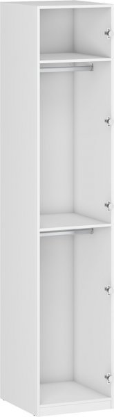 Halmar - Korpus K1 za modularni garderobni sistem Flex - bijela