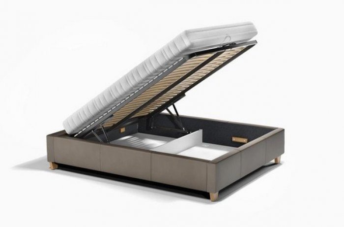 Comforteo - kreveti - Mehanizam za otvaranje spremnika sa prednje strane - 140x200 cm