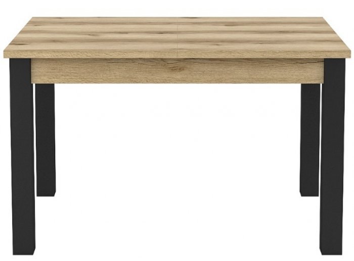 Helvetia meble - Blagovaonski stol na razvlačenje Olin 130/175 cm - hrast/crna - 24NWJC92