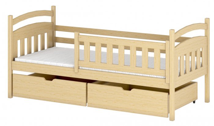 Lano - Dječji krevet Terry - 90x200 cm - Bor